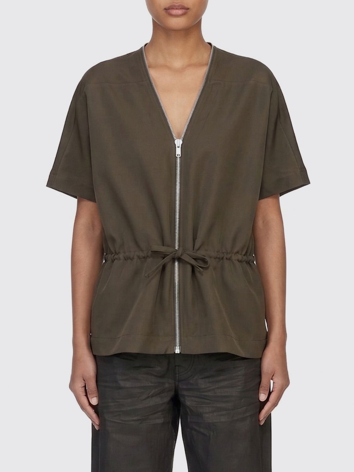 Rick Owens Rick Owens Jacket Woman Grey Size M / US 6-8 / IT 42-44 - 1 Thumbnail