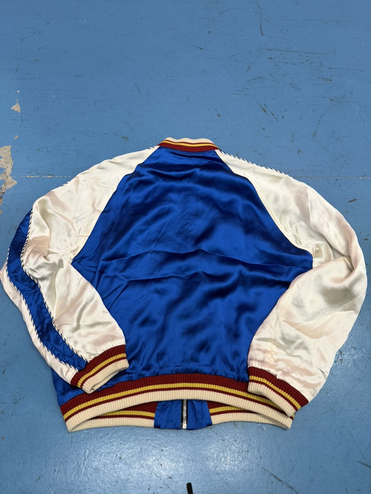 Saint Laurent Paris SAINT LAURENT SS14 SILK BOMBER Size US L / EU 52-54 / 3 - 2 Thumbnail