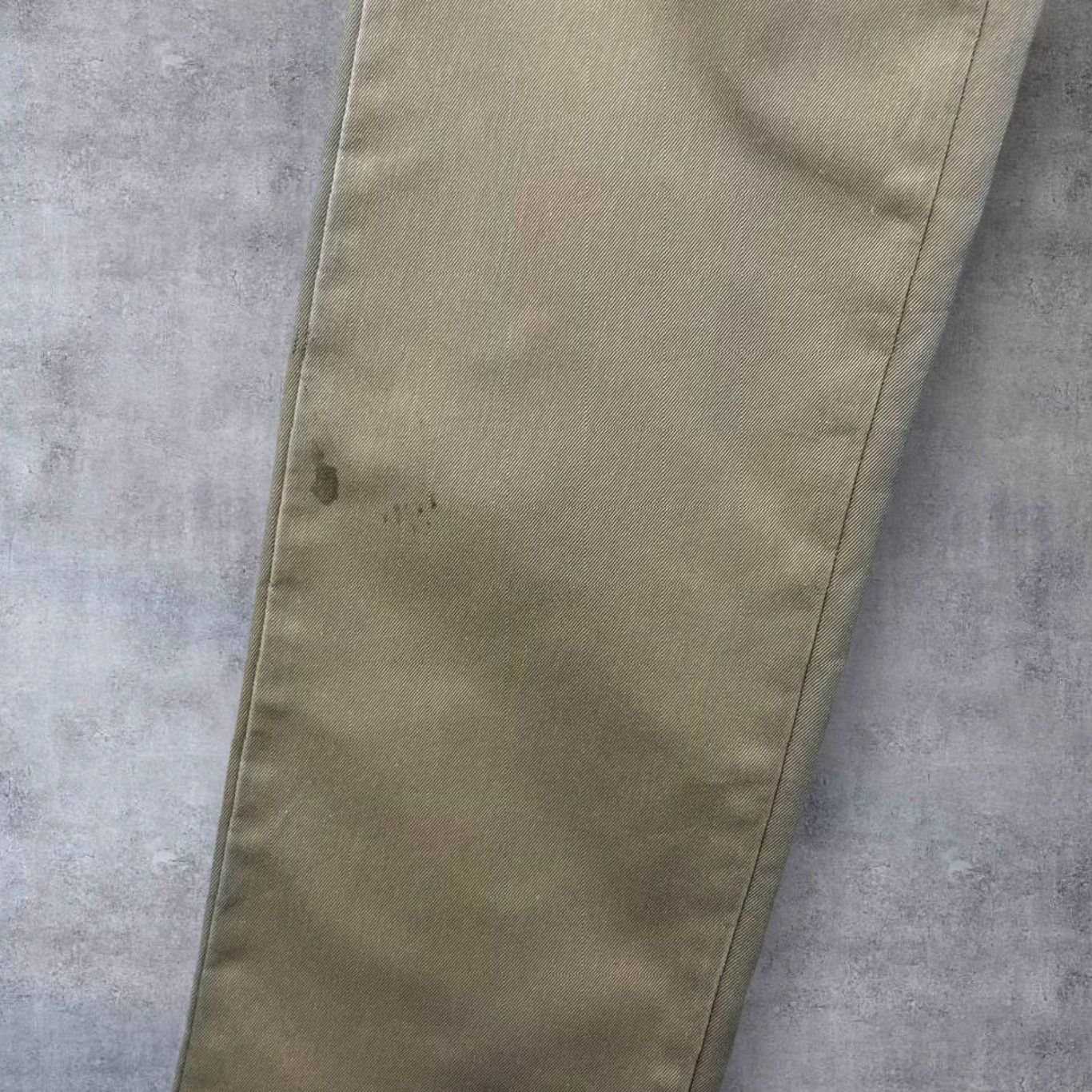 Carhartt Carhartt Sid Pant Beige Trousers Slim Skater Low Waist Chino 31 x 34 Mens 33" Waist Inside Leg 33" Rise 12.5" Logo Accents Vintage DC2 Size US 31 - 6 Thumbnail