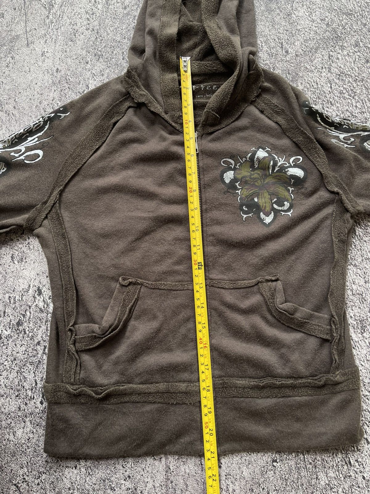 Japanese Brand Y2K 2B FREE VKEI STYLE BOXY HOODIE Size US S / EU 44-46 / 1 - 9 Thumbnail