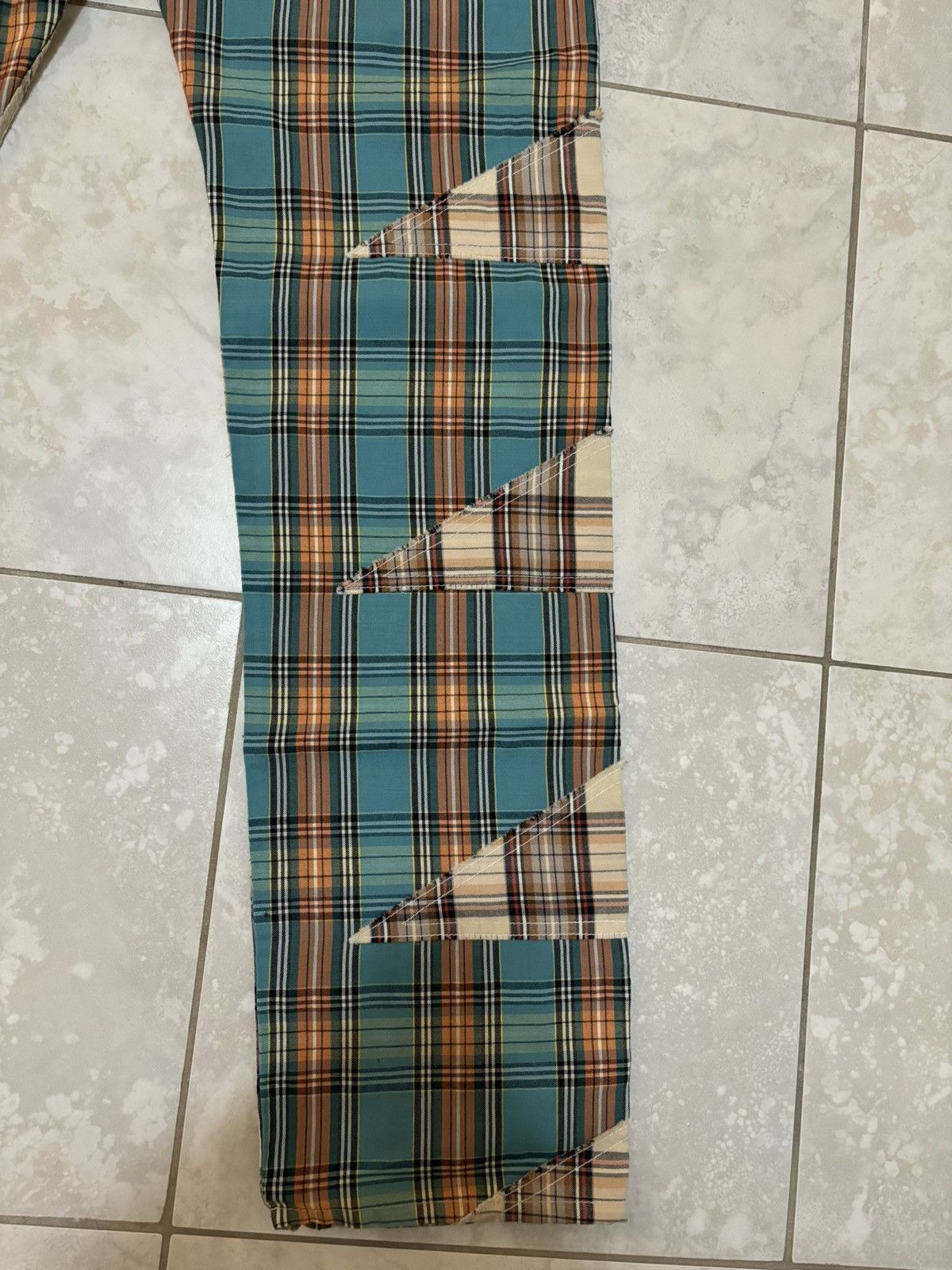 Comme des Garcons Rare Comme des Garcons Plaid Patchwork Pants Size US 32 / EU 48 - 19 Thumbnail
