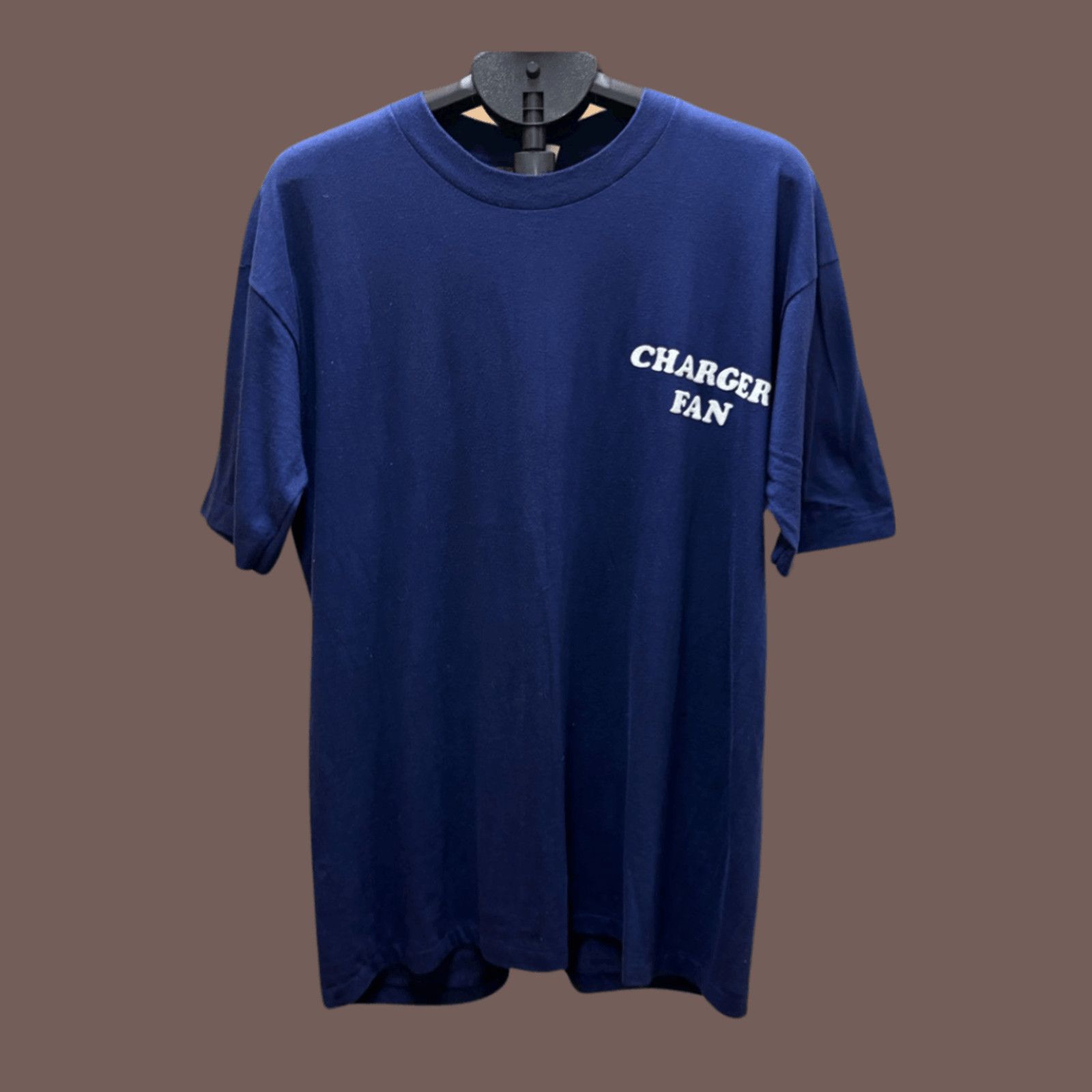 Vintage VTG Chargers Tee | Belton Navy “Charger Fan / Sometimes” 80s Size US XL / EU 56 / 4 - 2 Thumbnail