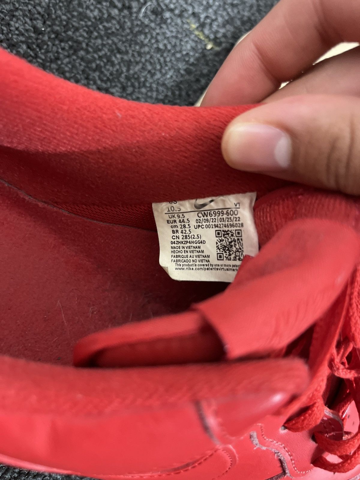 Nike Air Force 1 ‘07 LV8 1 Size US 10.5 / EU 43-44 - 6 Thumbnail