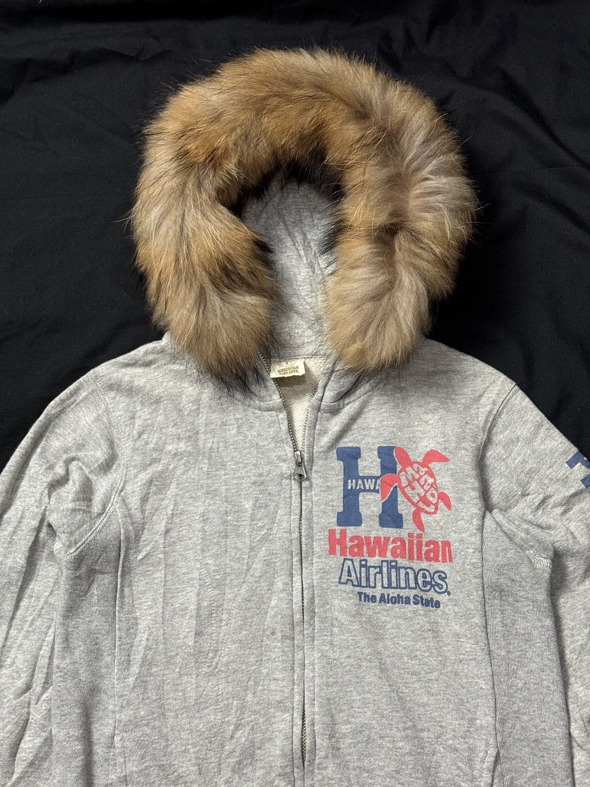 Hysteric Glamour × Japanese Brand × Le Grande Bleu (L.G.B.) Fur Hoodie Aloha Style Size US S / EU 44-46 / 1 - 4 Thumbnail
