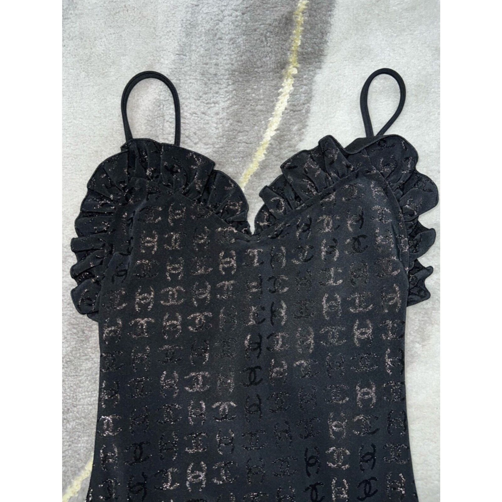 Chanel Chanel 23S One Piece Swim Swimsuit Runway Bathingsuit 34 Size XXS / US 00 / IT 34 - 3 Thumbnail