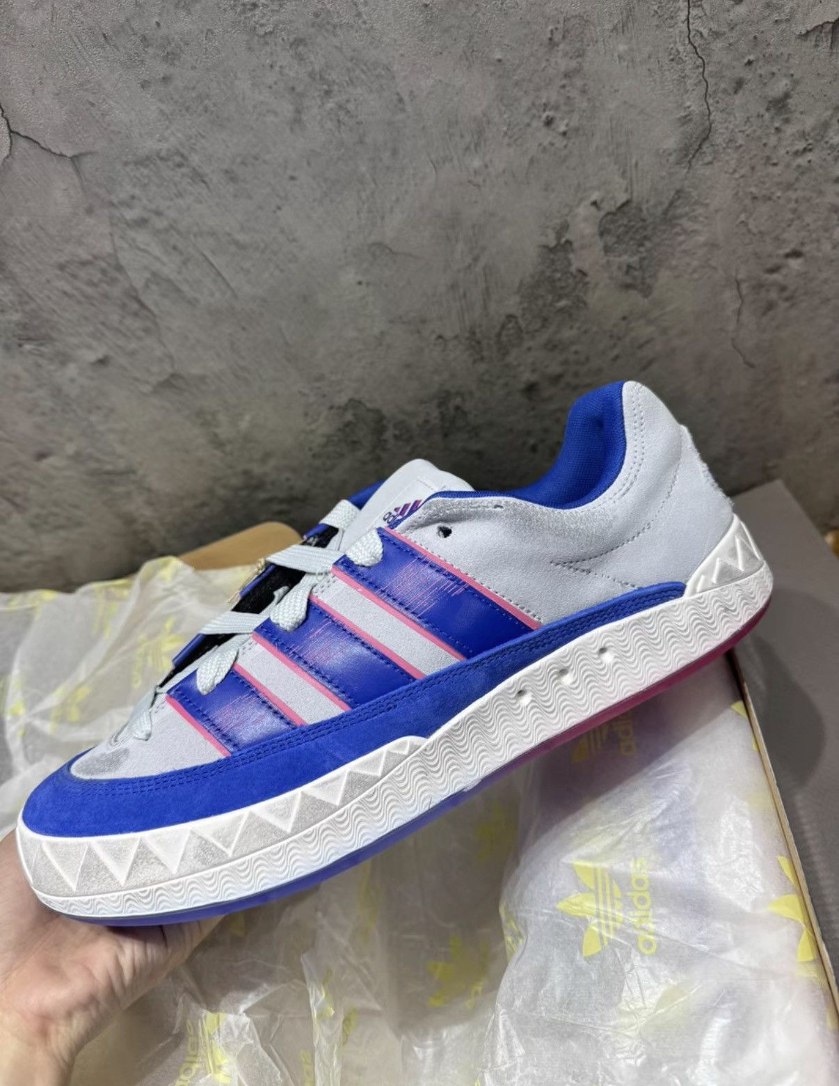 Adidas Adidas x AVENUE&SON Adimatic Shark Sneakers K37 Size US 13 / EU 46 - 1 Thumbnail