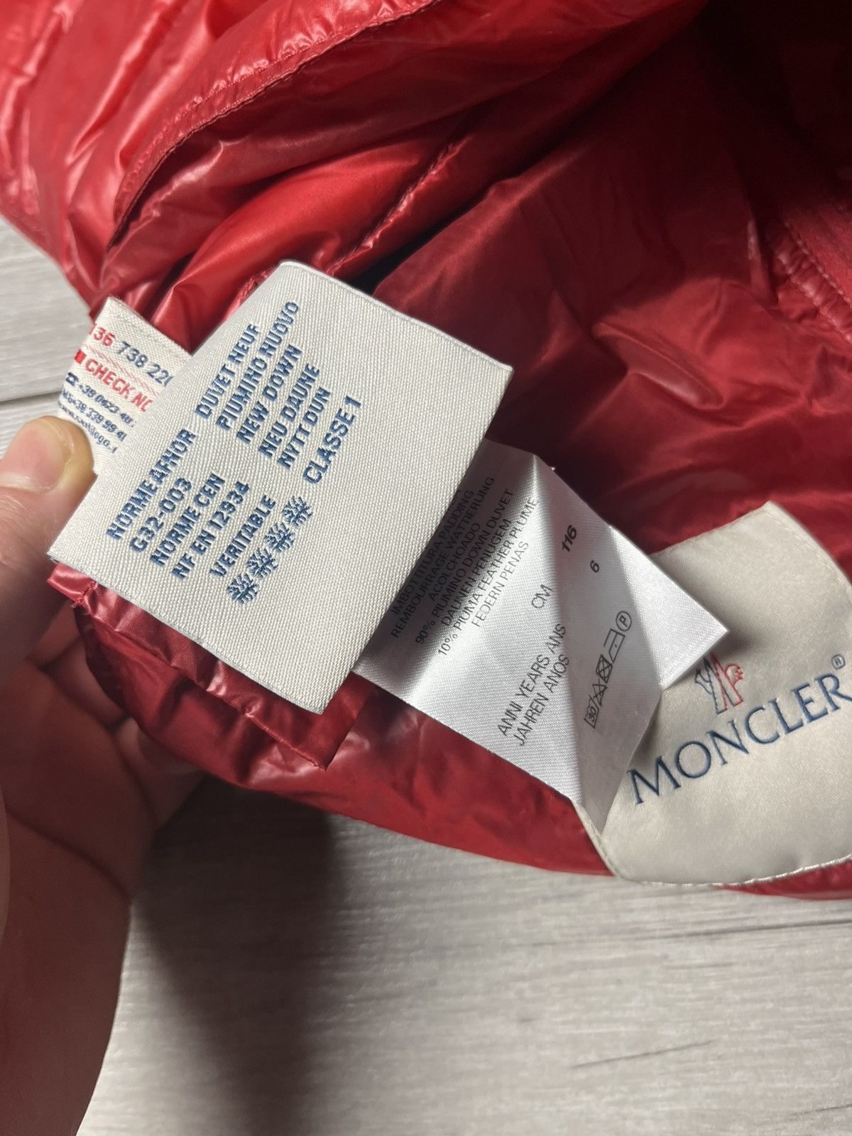 Moncler Moncler 6 ani Down Vest Size US XXS / EU 40 - 7 Thumbnail