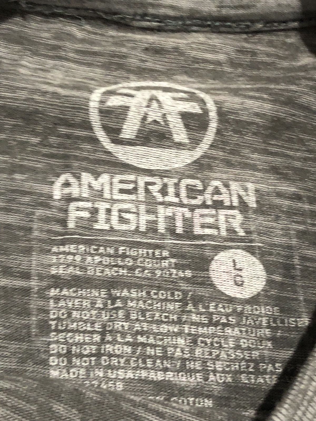 Affliction × Vintage Y2K MMA American Fighter Texas Performance Tee Size US L / EU 52-54 / 3 - 8 Thumbnail