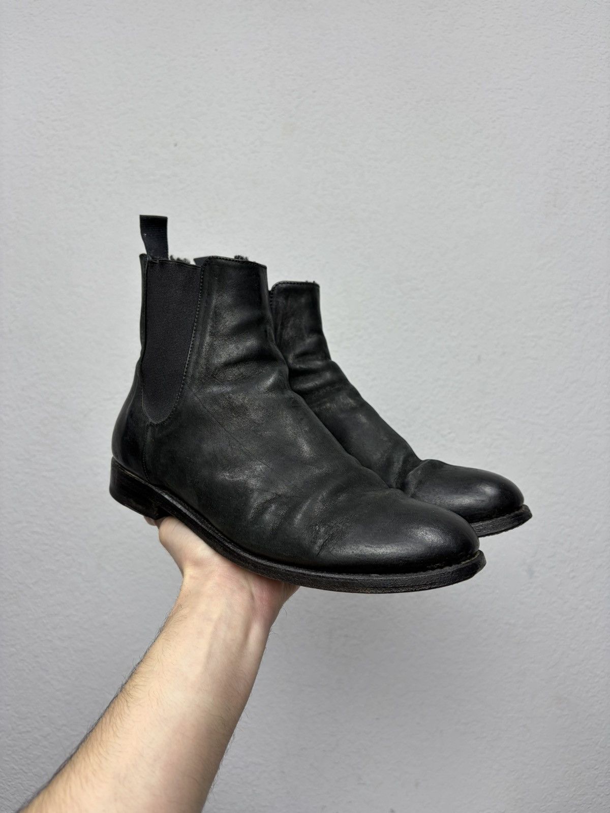The Last Conspiracy AS 98 Vibe Artisan Black Leather Side Zip Ankle Biker Boots Size US 8 / EU 41 - 1 Thumbnail