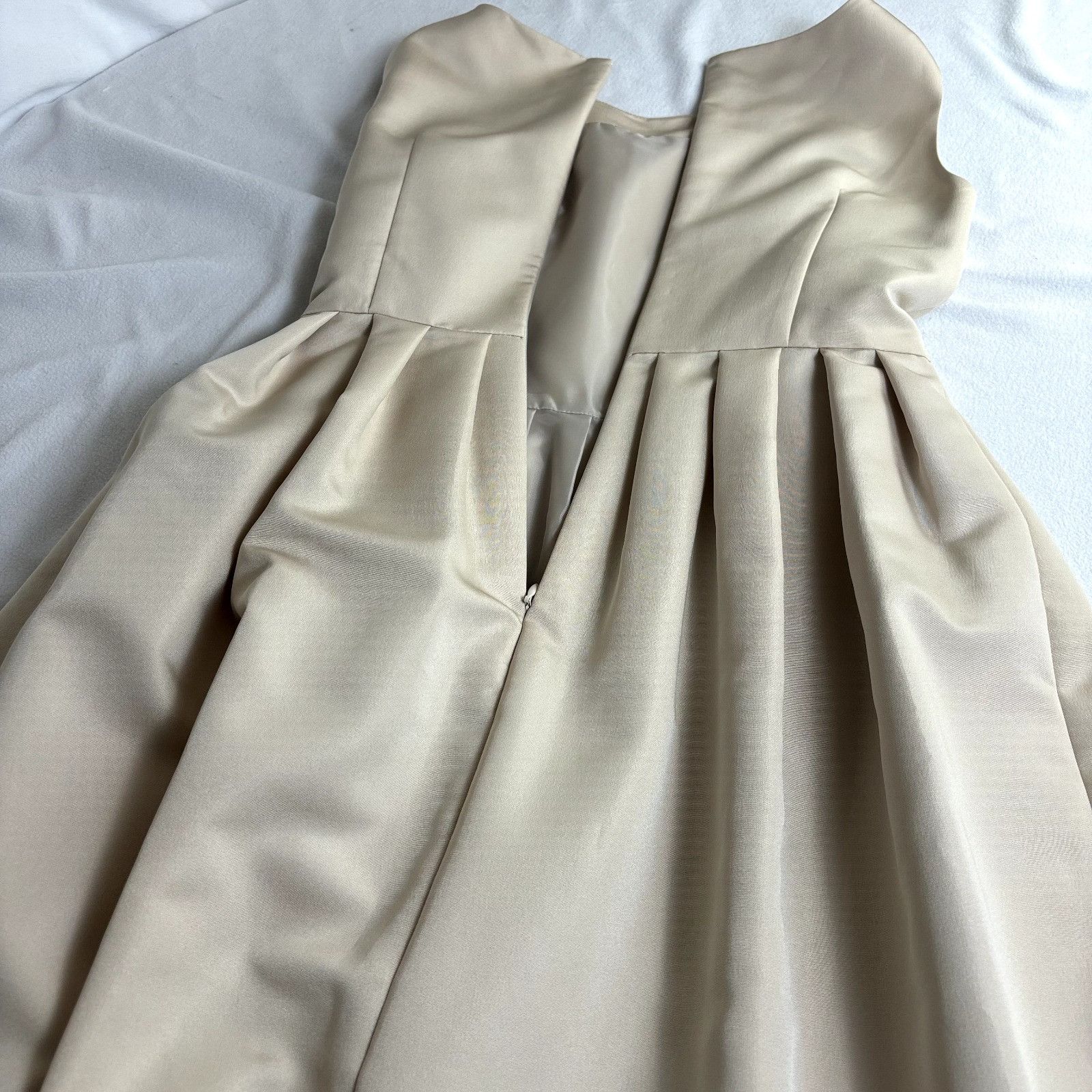 Other Dress Liala x PG Sz XS Light Beige Sleeveless A-Line Knee-L Size XS / US 0-2 / IT 36-38 - 4 Thumbnail