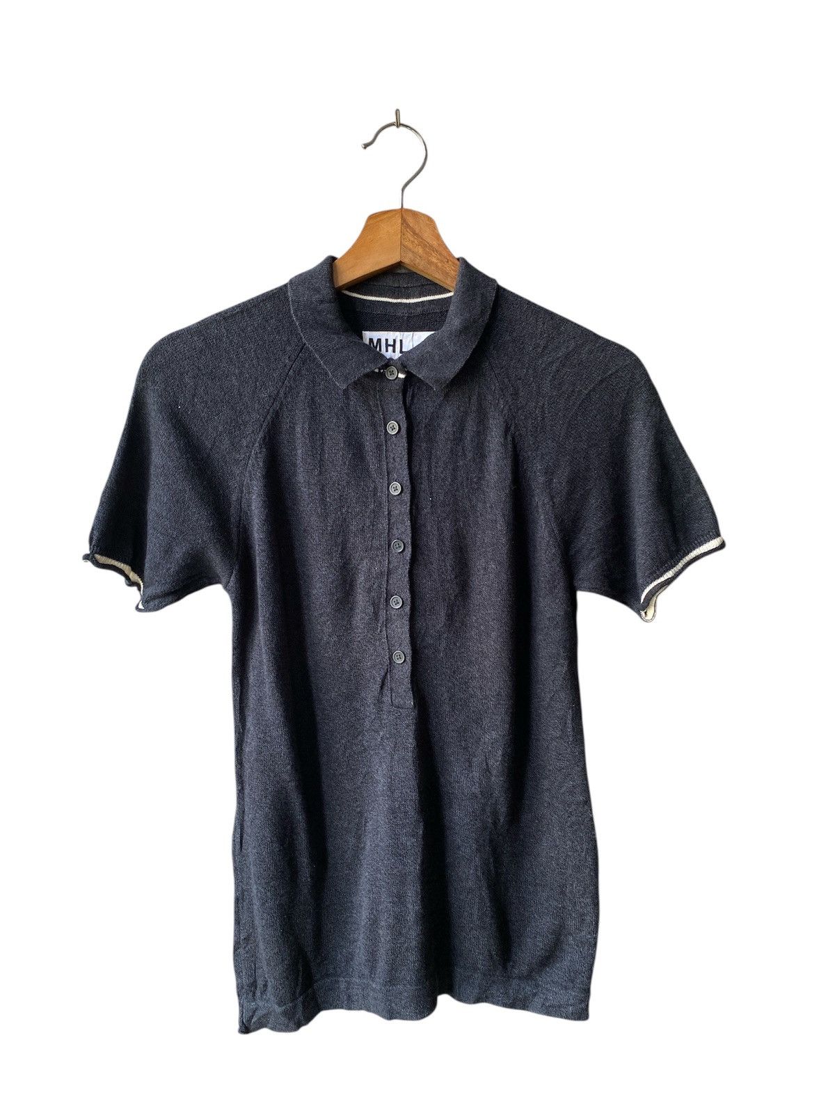 Margaret Howell Margaret Howell Polo Knitwear Design Shirt Size US S / EU 44-46 / 1 - 1 Thumbnail