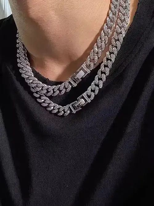 Jewelry × Vintage Streetwear Retro punk necklace Size ONE SIZE - 1 Thumbnail