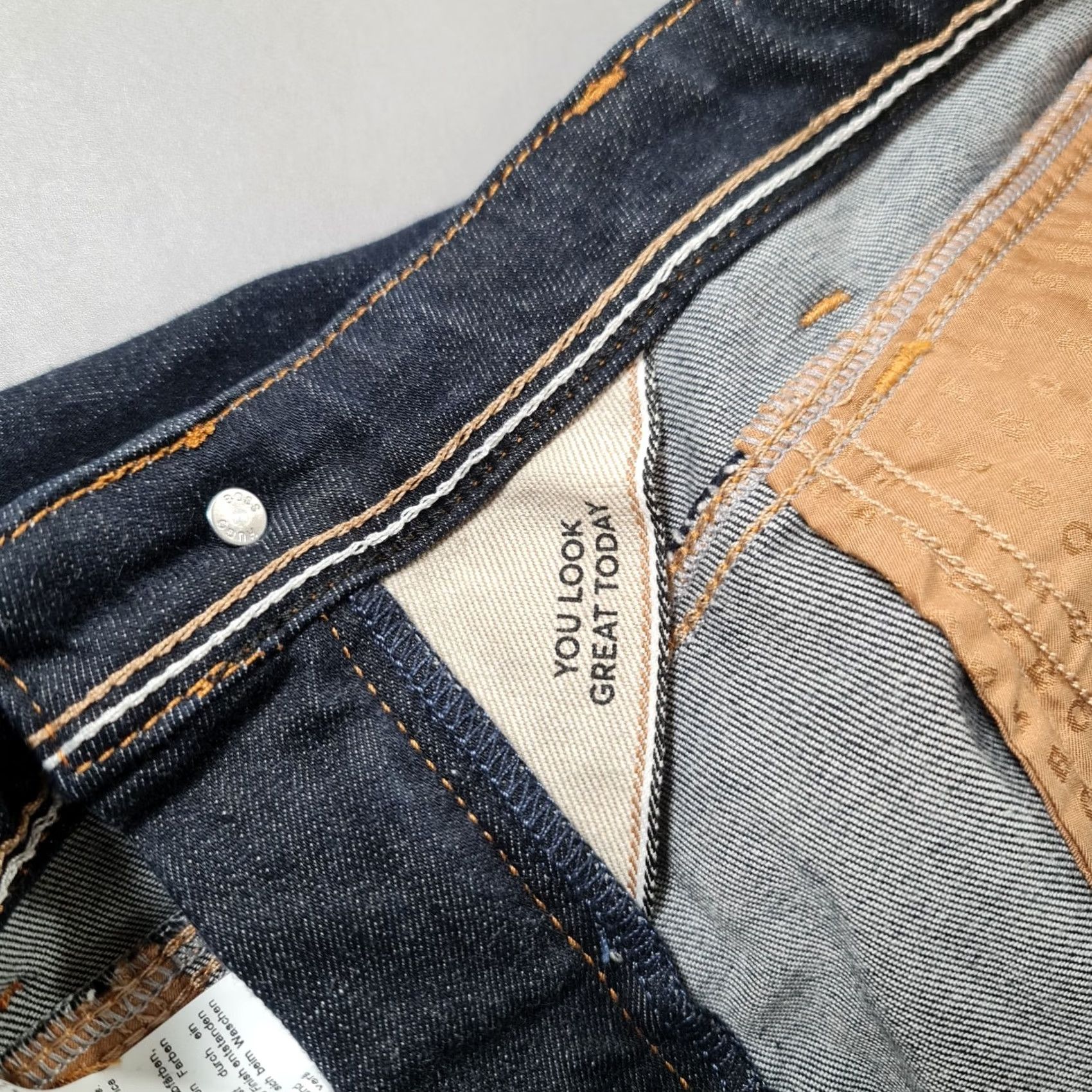 Hugo Boss HUGO BOSS Womens Jeans Blue W30 L28 Skinny Crop Selvedge Stretch Denim Jeans Size 30" / US 8 / IT 44 - 5 Thumbnail