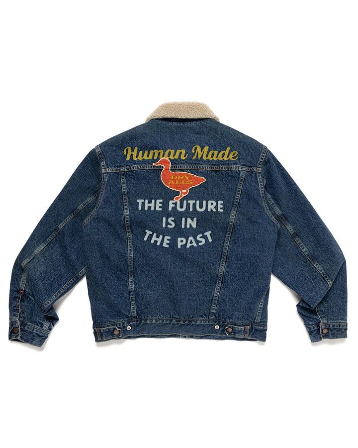 Human Made Human Made Boa Lined Denim Jacket Size US XXL / EU 58 / 5 - 2 Thumbnail