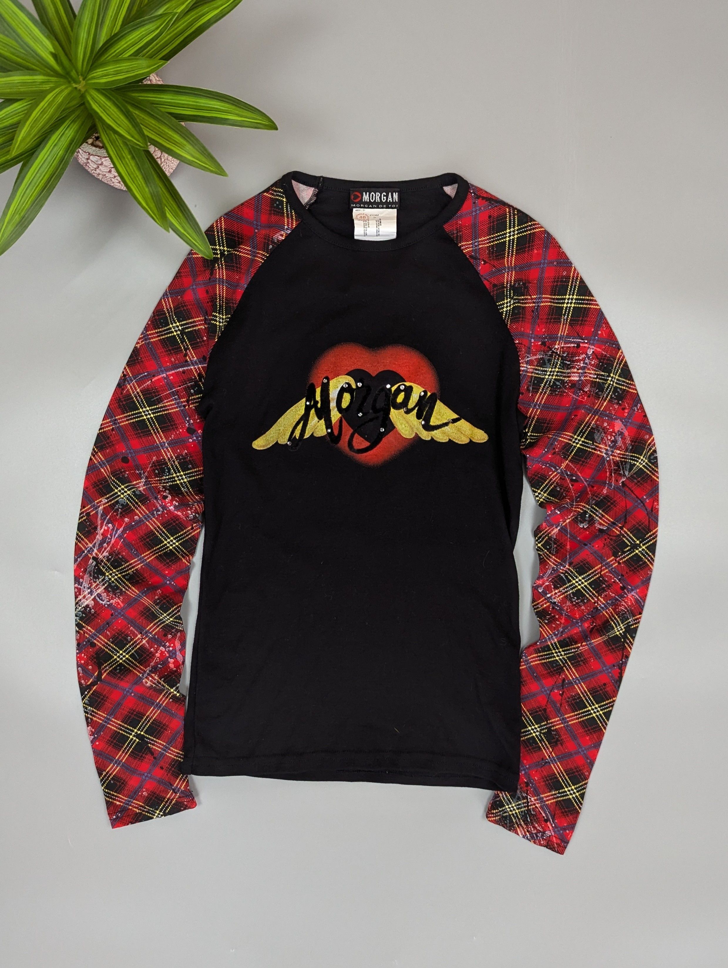 Morgan De Toi Morgan de Toi Vintage Y2K Avant Garde Long Sleeve Shirt XS Size XS / US 0-2 / IT 36-38 - 1 Thumbnail