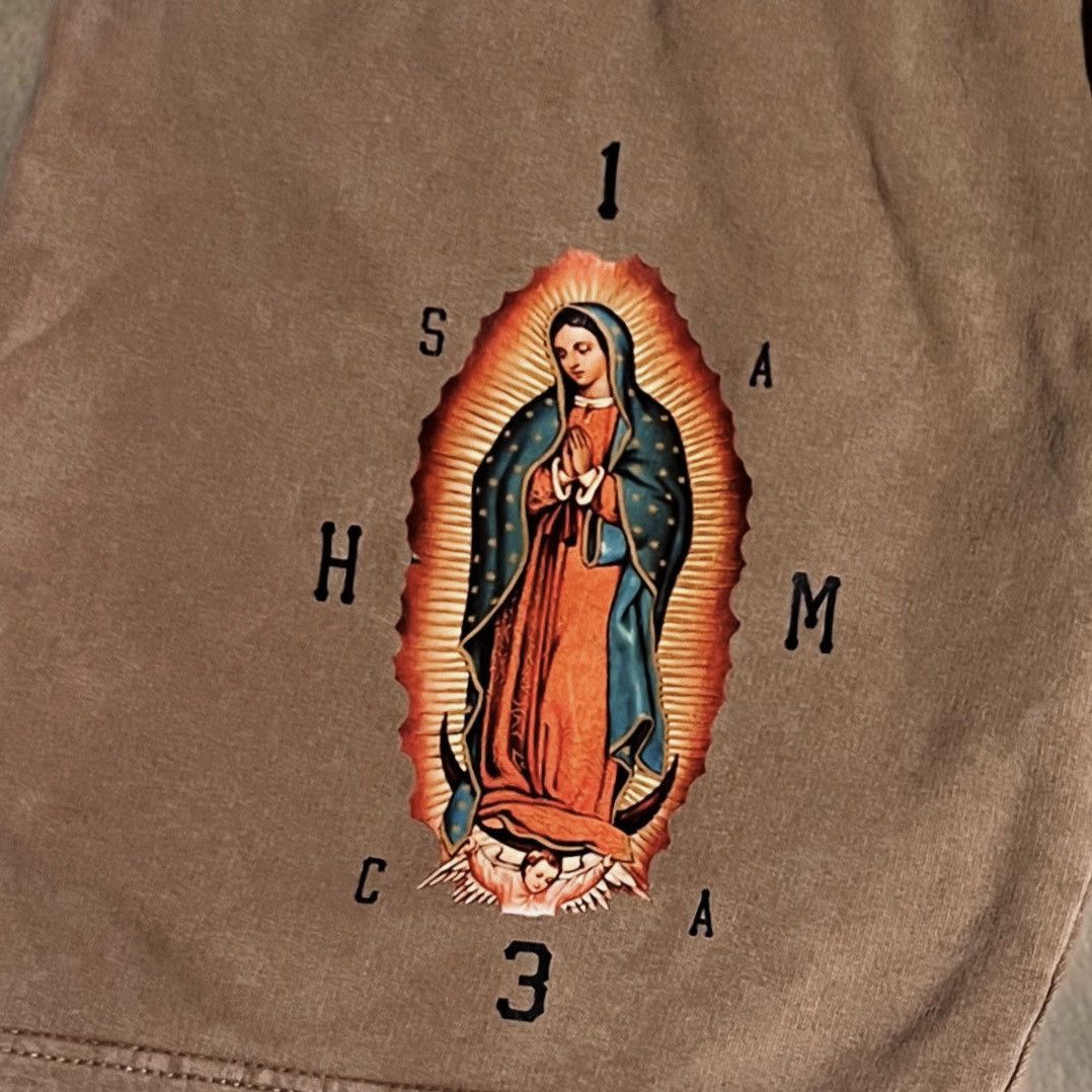 Other Hastamuerte HMVM Virgin Mary Guadalupe vintage wash short Size US 38 / EU 54 - 2 Thumbnail
