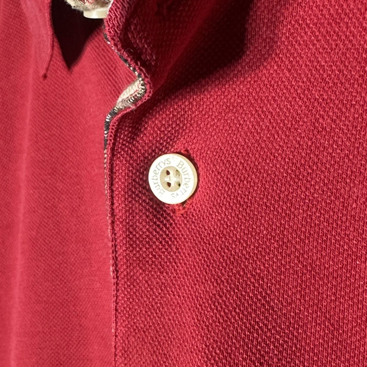 Burberry Vintage 90s Burberrys England Long Sleeve Nova Check Polo M Size US M / EU 48-50 / 2 - 5 Thumbnail