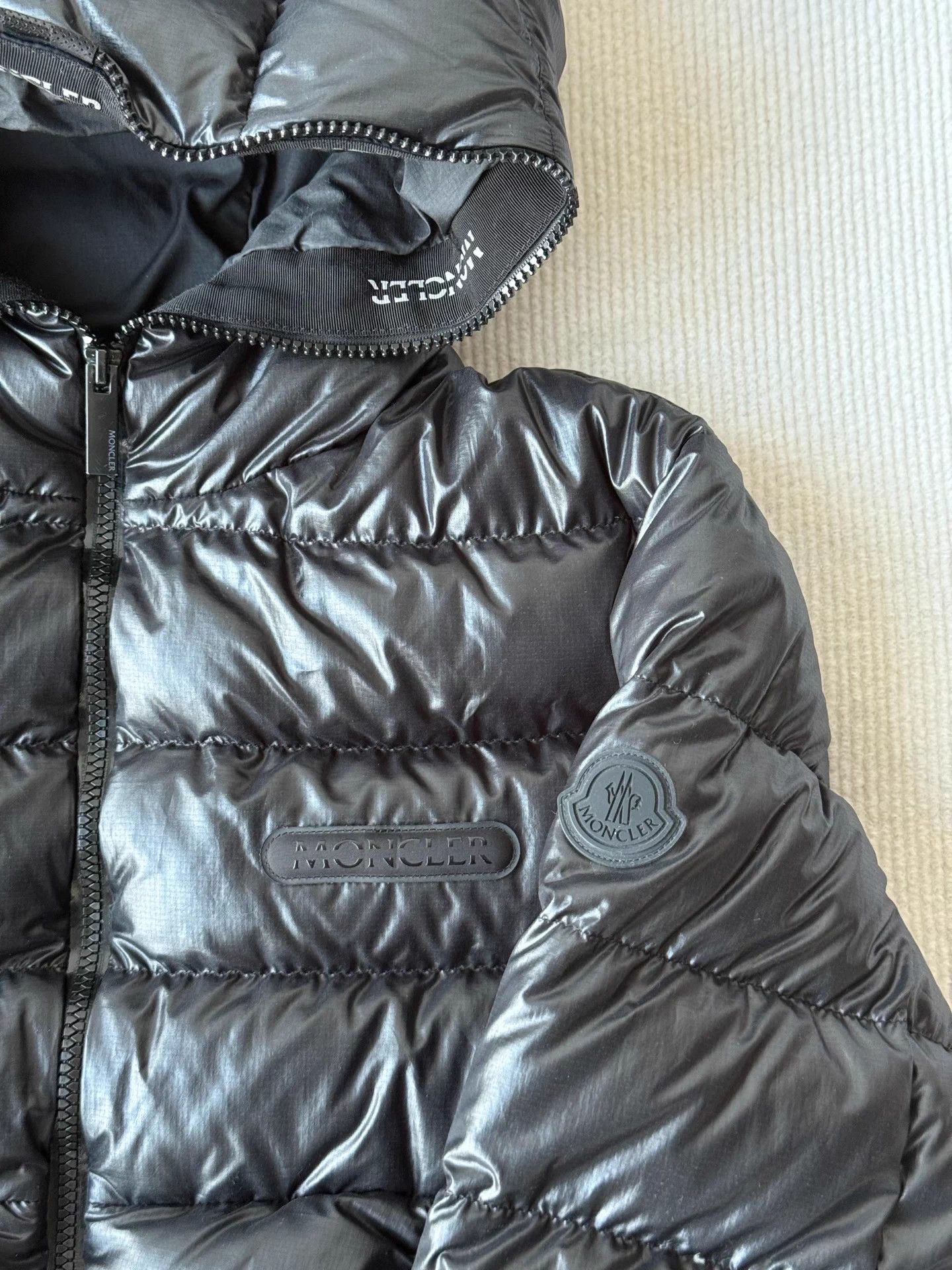 Moncler Moncler 23ss Black Hooded Short Down Jacket Size 1 Size US S / EU 44-46 / 1 - 3 Thumbnail