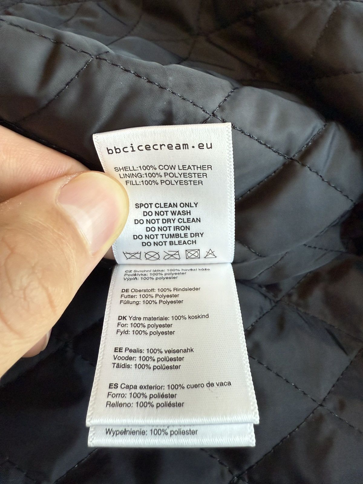 Billionaire Boys Club BILLIONAIRE BOYS CLUB LEATHER COACH JACKET- BLACK, size S Size US S / EU 44-46 / 1 - 16 Thumbnail