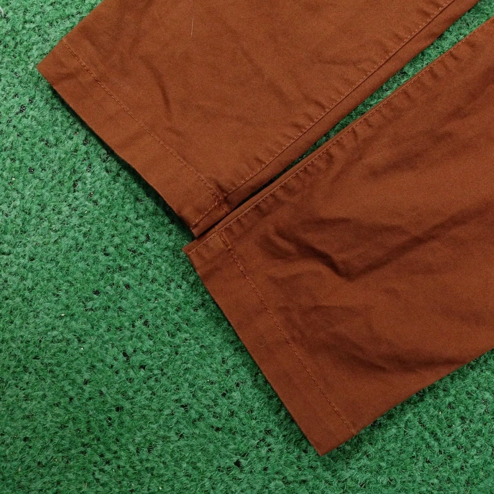 Express Express Pants Mens 34x32 Brown Skinny Chino Extra-Slim Stretch Casual Cotton Size US 34 / EU 50 - 3 Thumbnail
