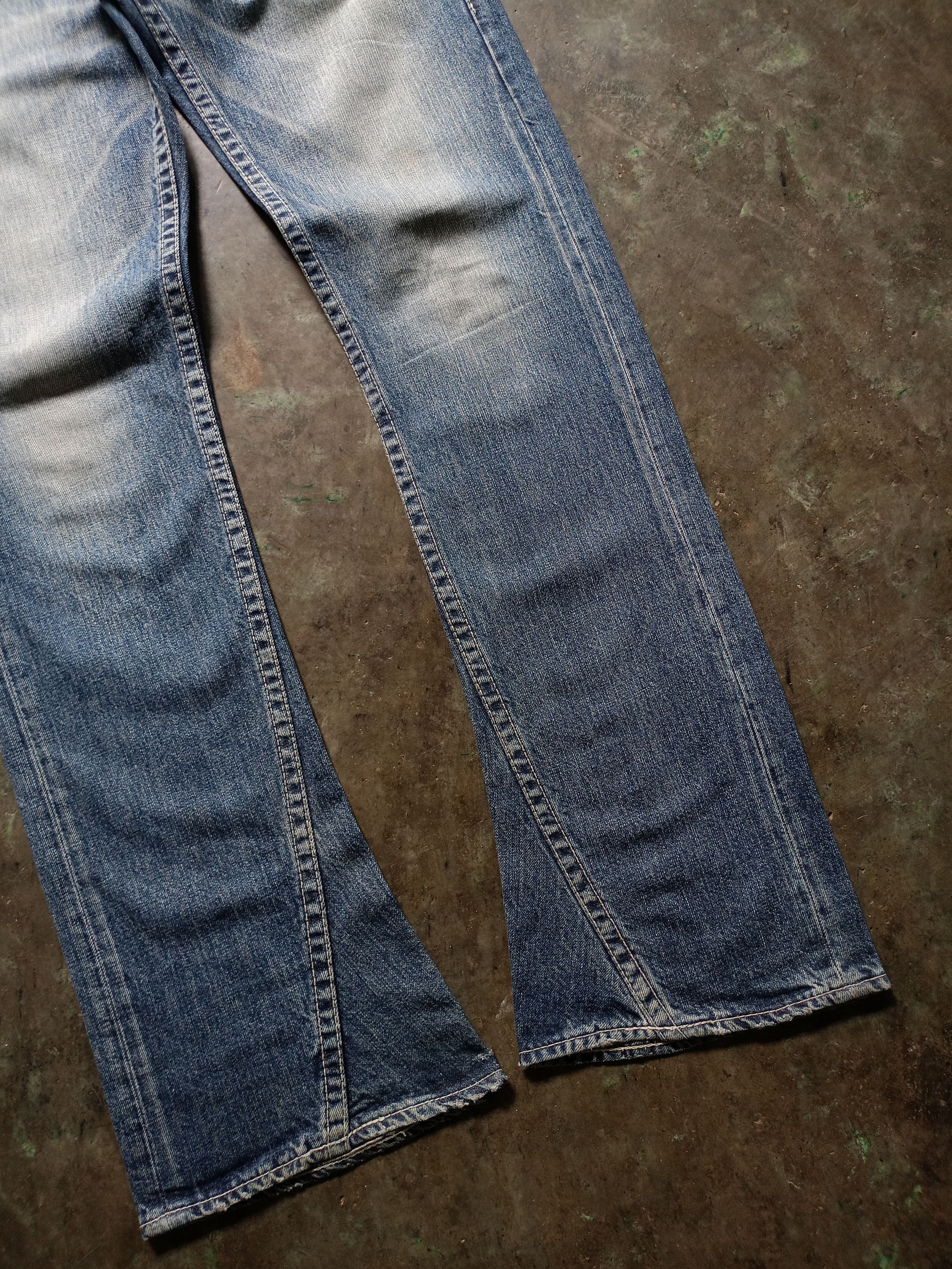 If Six Was Nine × Japanese Brand × Tornado Mart Rodeo Crown Flared Denim pants Size US 32 / EU 48 - 3 Thumbnail