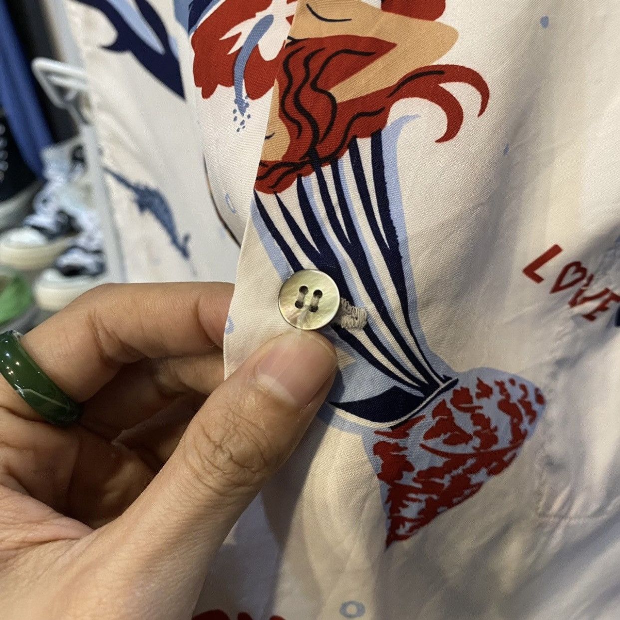 Blue Blue Japan Blue Blue Japan HRMarket Yokohama Mermaid Shirt Size US M / EU 48-50 / 2 - 7 Thumbnail