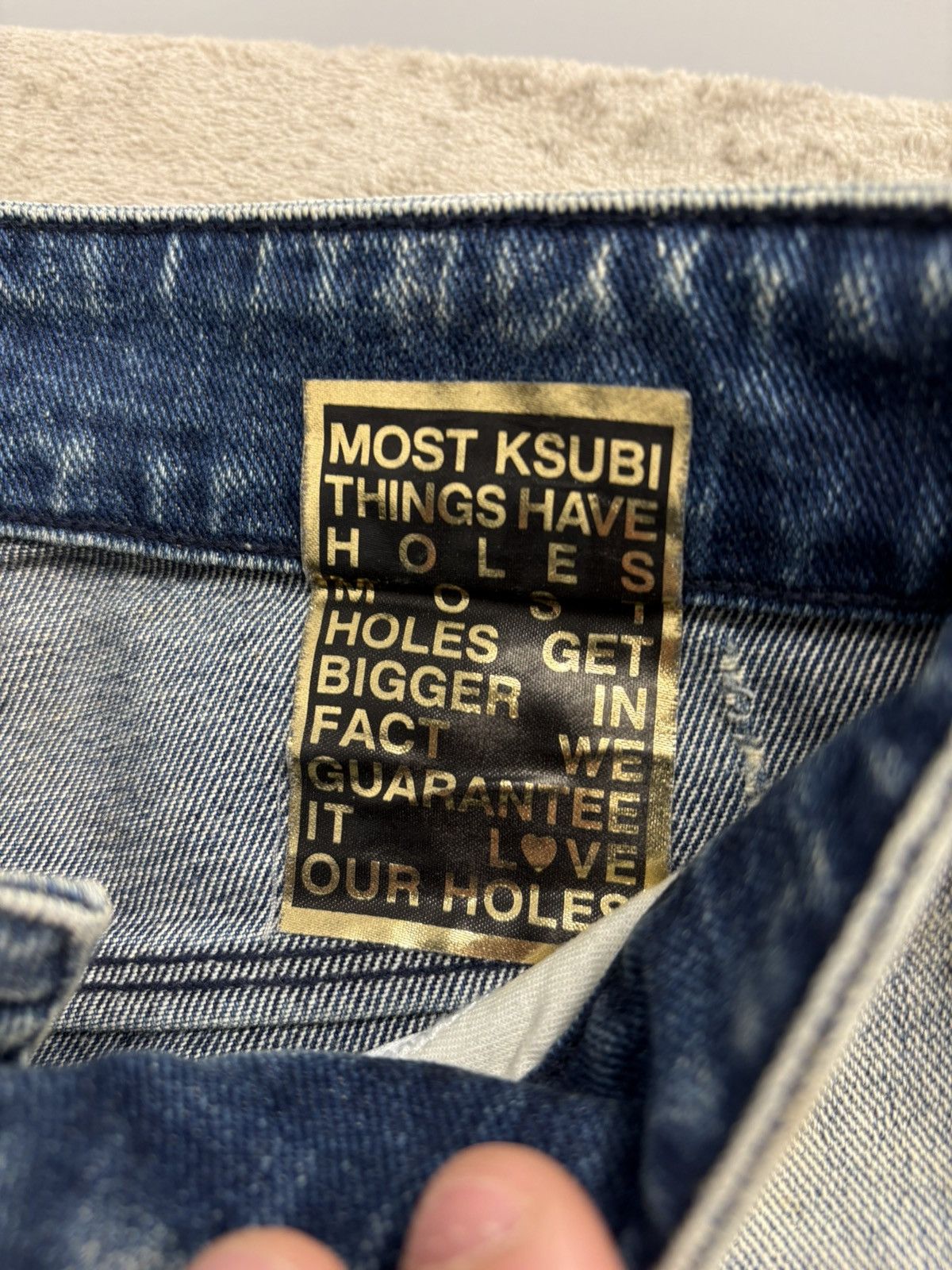 Ksubi Ksubi jeans painted light blue Size 26 Size 27" / US 4 / IT 40 - 4 Thumbnail