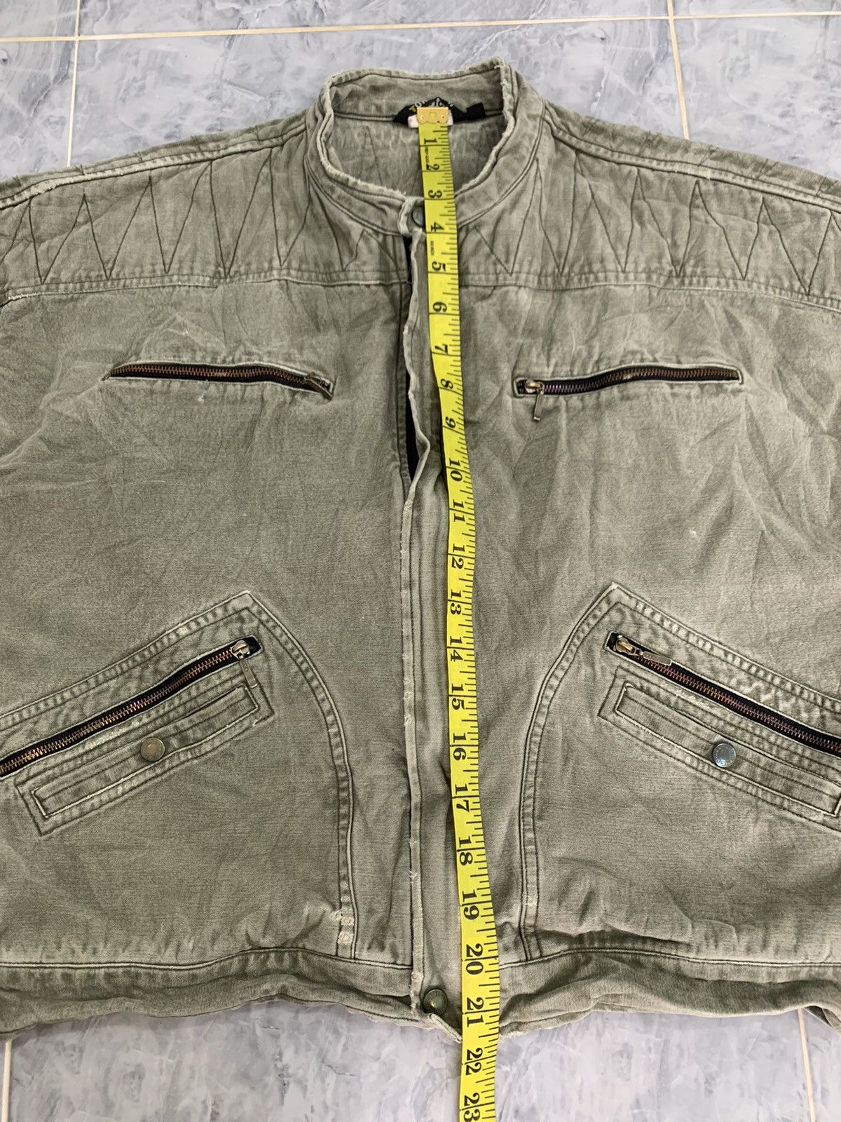 Japanese Brand Distress TORA Toraichi Worker Style Jacket Size US L / EU 52-54 / 3 - 20 Thumbnail