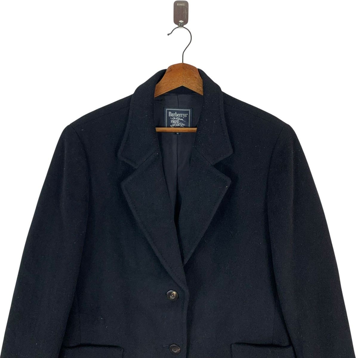 Burberry VINTAGE BURBERRYS OF LONDON DOUBLE BREASTED COAT WOOL Size US M / EU 48-50 / 2 - 4 Thumbnail