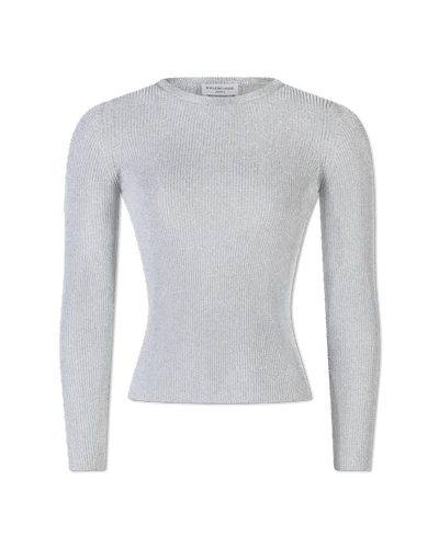 Balenciaga o1y0625 Sweater in Silver Size XS / US 0-2 / IT 36-38 - 1 Thumbnail