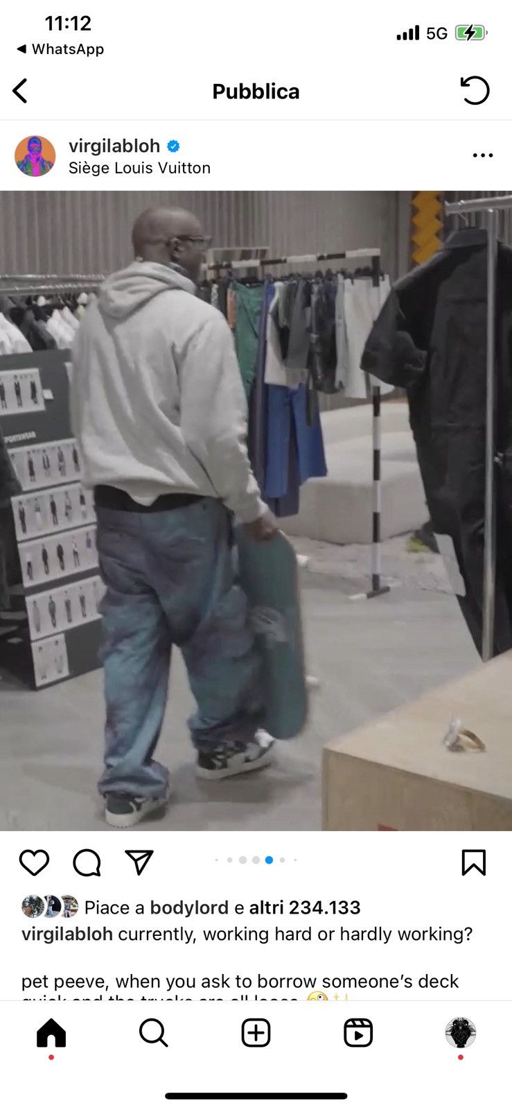 Off-White × Virgil Abloh SS21 * Worn By Virgil * Size US 36 / EU 52 - 1 Thumbnail