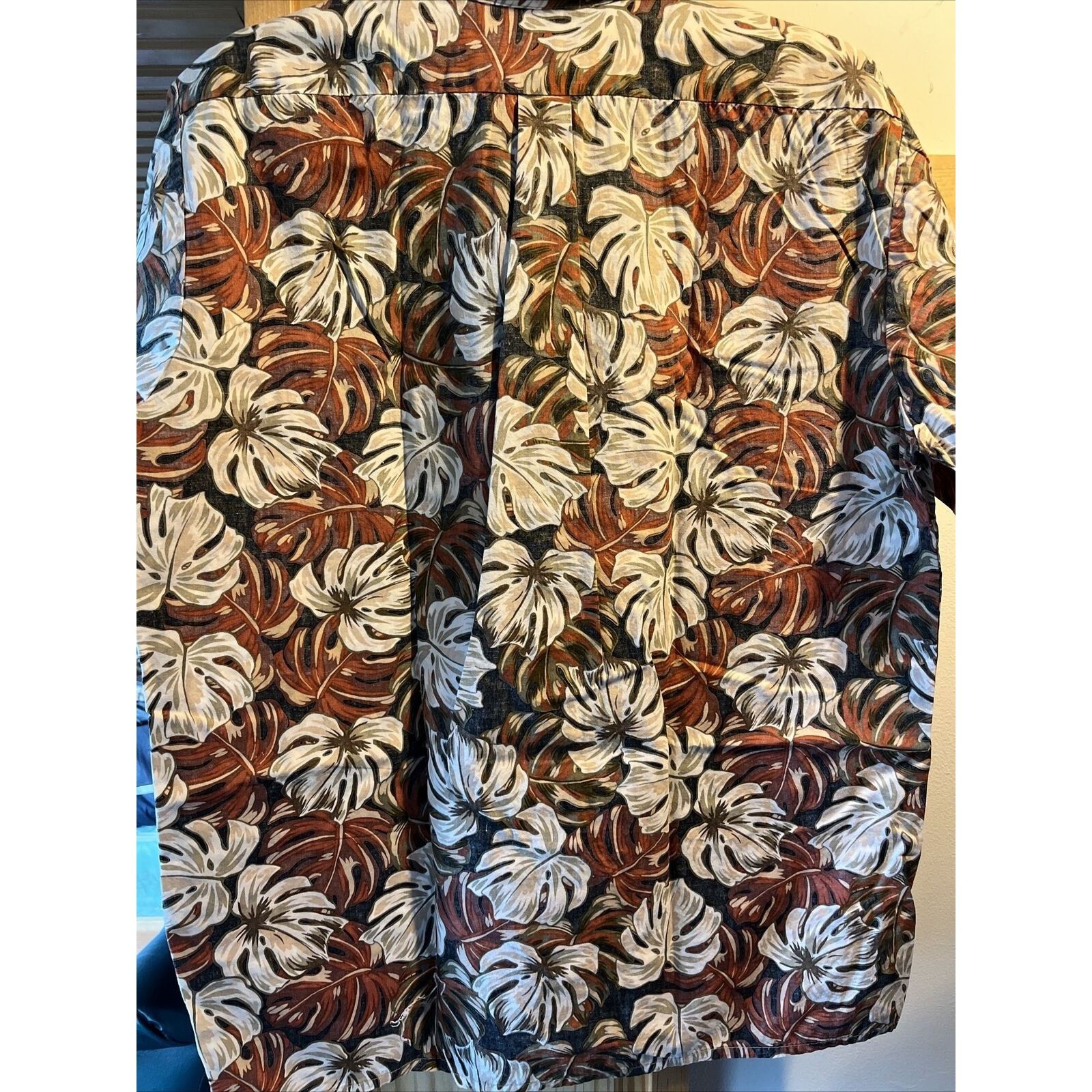 Other Malihini VTG Mens L White Red Monstera Cotton Hawaiian Shirt Size US L / EU 52-54 / 3 - 10 Thumbnail