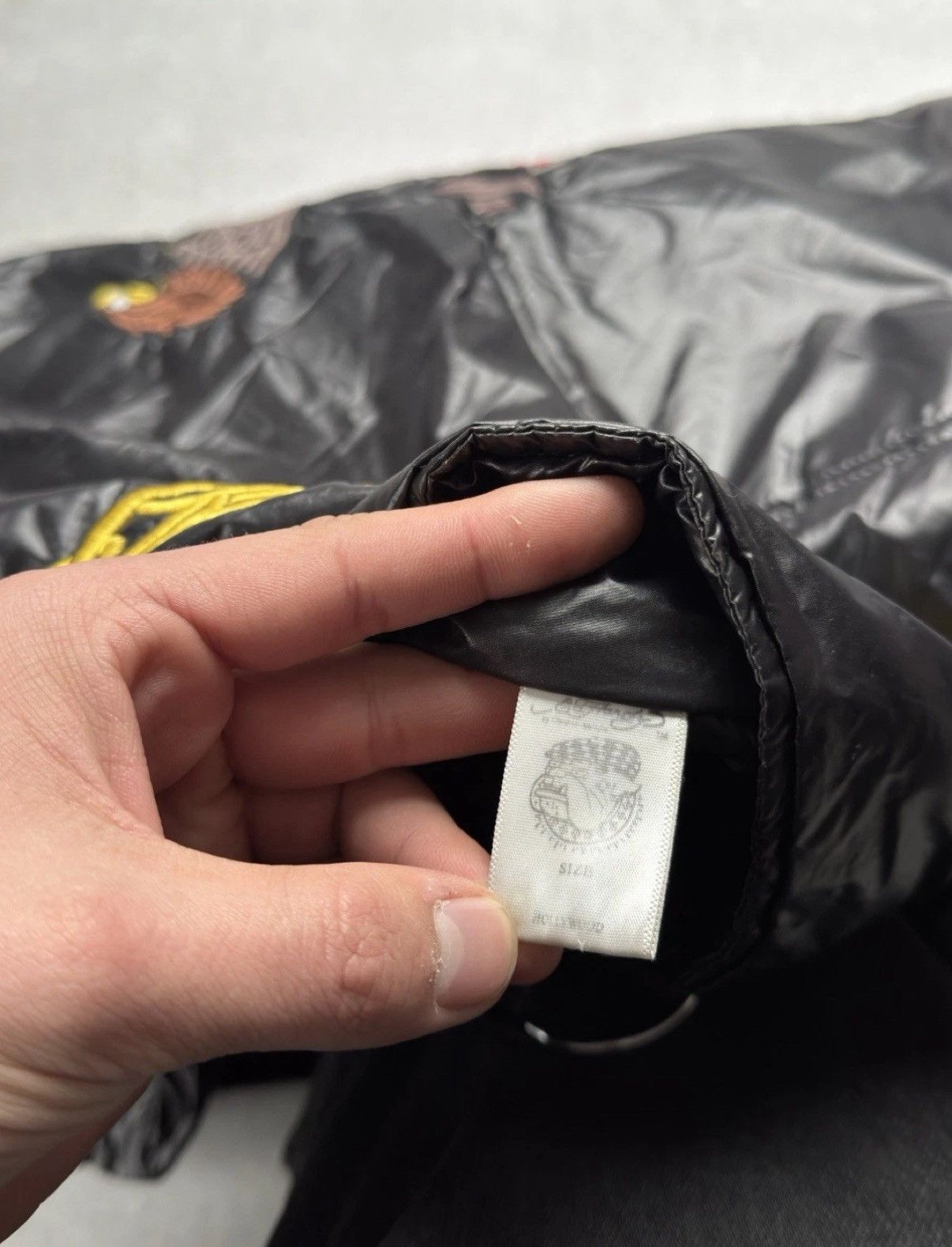 Ed Hardy Vintage Ed Hardy By Christian Audigier Big Logo Nylon Jacket Size US M / EU 48-50 / 2 - 11 Thumbnail