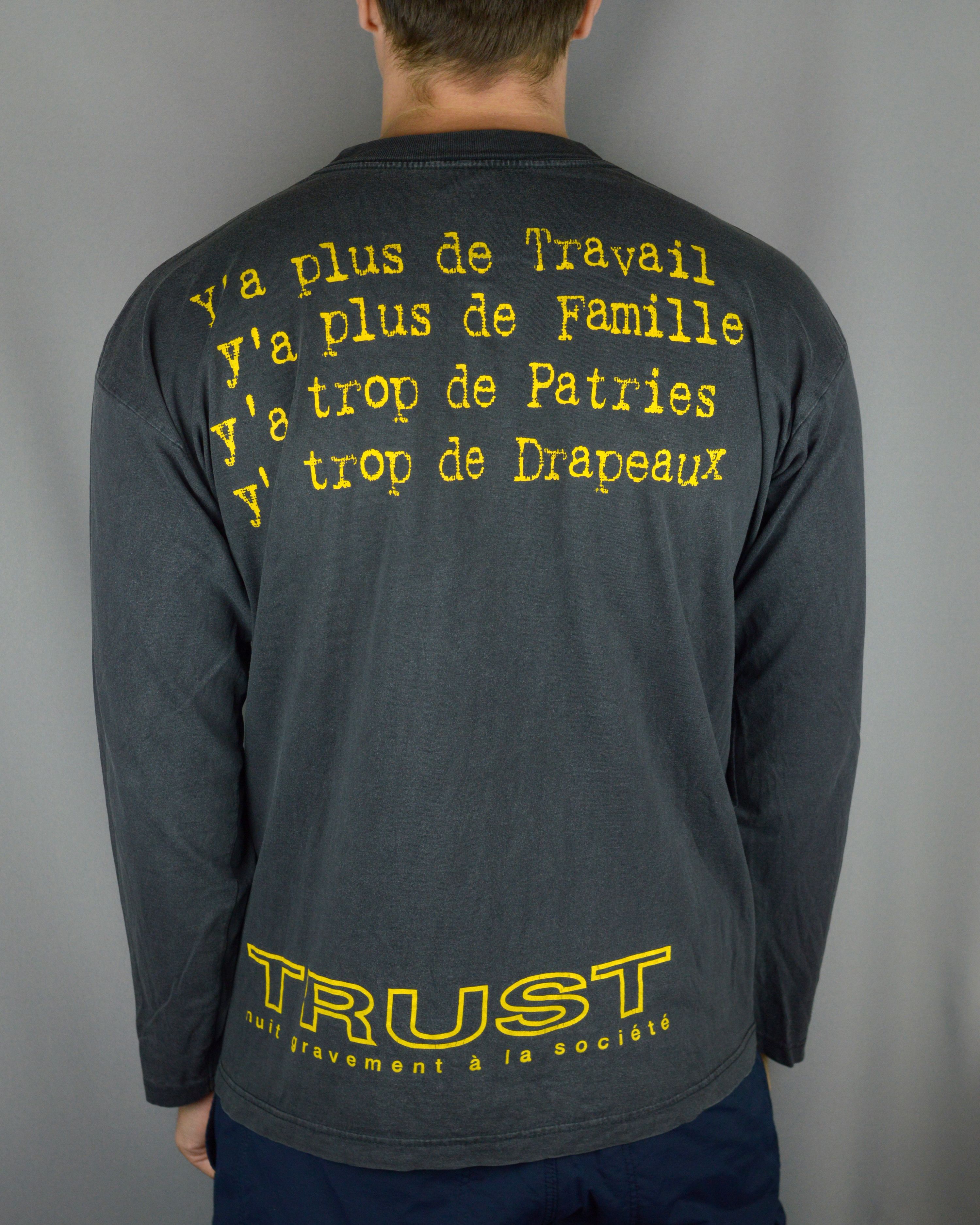 Vintage Vintage Trust Europe et Haines 1996 long sleeve t shirt Size US M / EU 48-50 / 2 - 2 Thumbnail