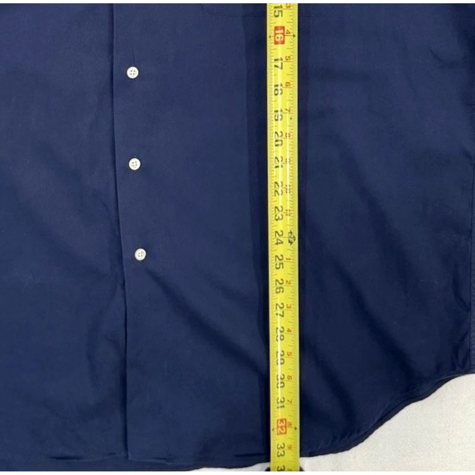 Polo Ralph Lauren VINTAGE Polo Ralph Lauren Shirt Men XL Classic Fit Long Sleeve Button- Down Crest Blue 90s Retro Logo Button-Up Mens Size US XL / EU 56 / 4 - 6 Thumbnail