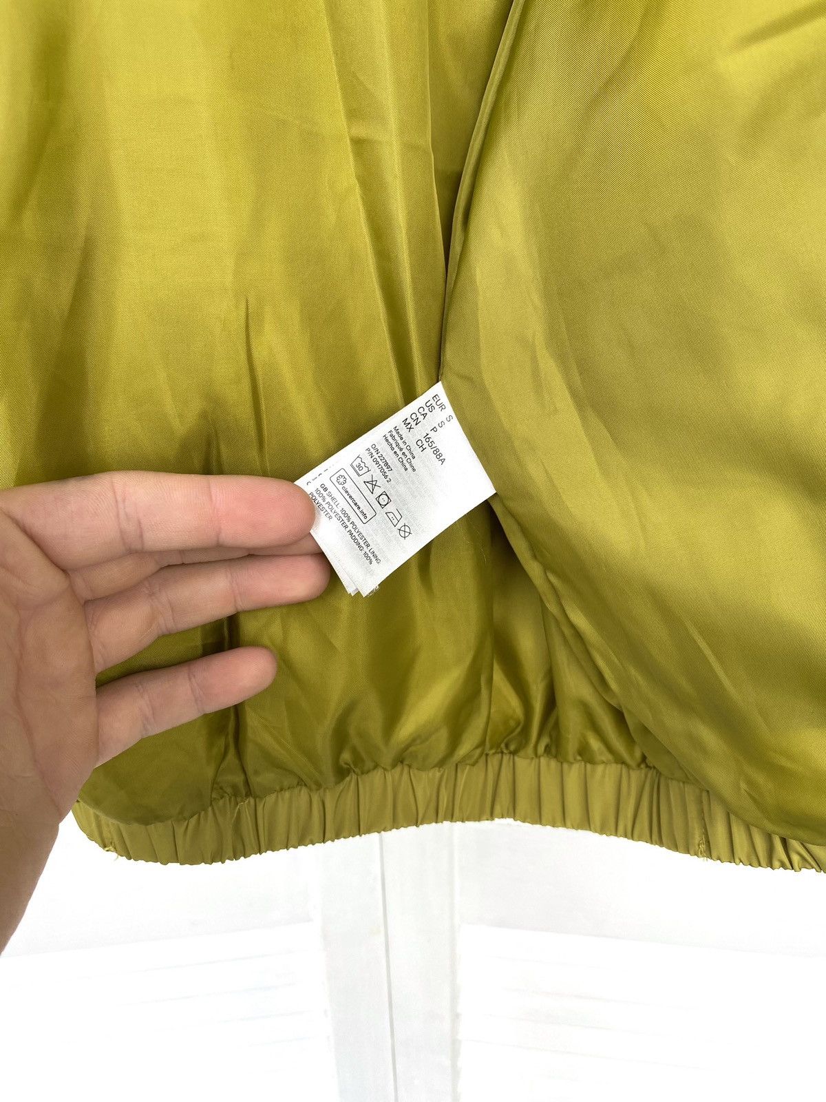H&M × Kangol Kangol X H&M Green Puffer Cropped Jacket Size S / US 4 / IT 40 - 11 Thumbnail