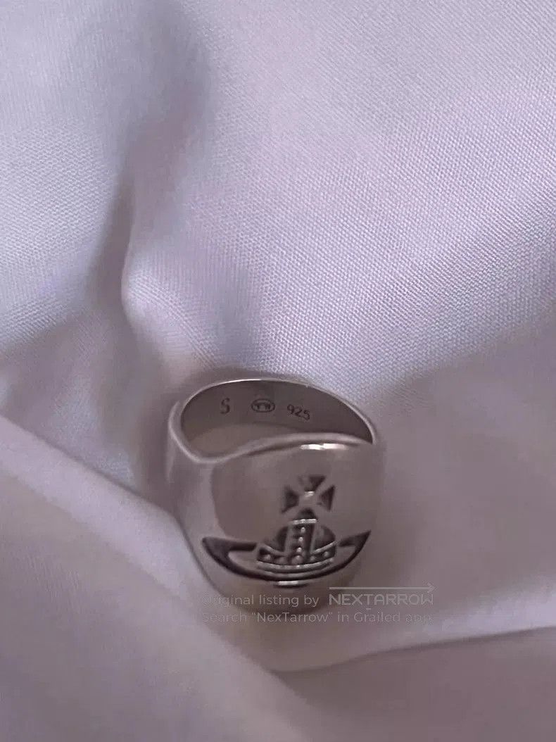 Vivienne Westwood Vivienne Westwood 925 Silver Ring S . Size ONE SIZE - 4 Thumbnail