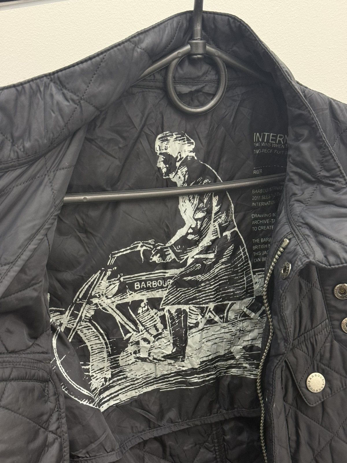 Barbour Barbour Ariel Quilted Moto Jacket Size US S / EU 44-46 / 1 - 7 Thumbnail