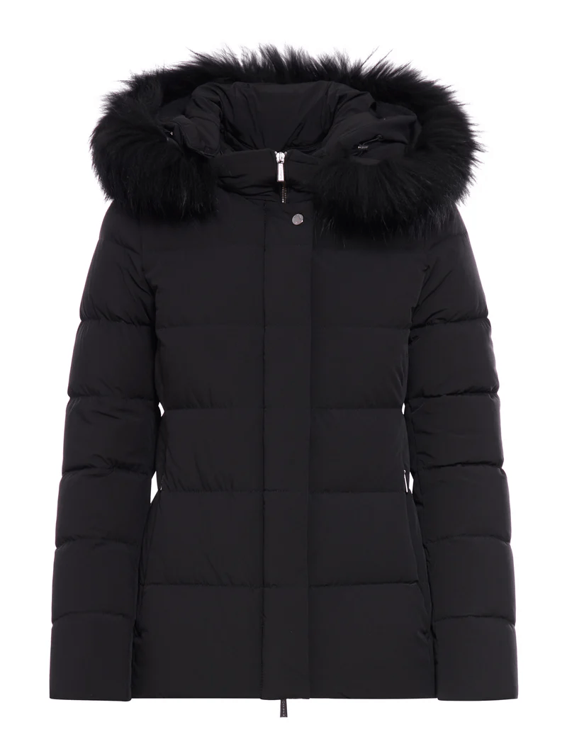 MooRER MOORER Kilie Black Down Jacket New Size M / US 6-8 / IT 42-44 - 1 Thumbnail