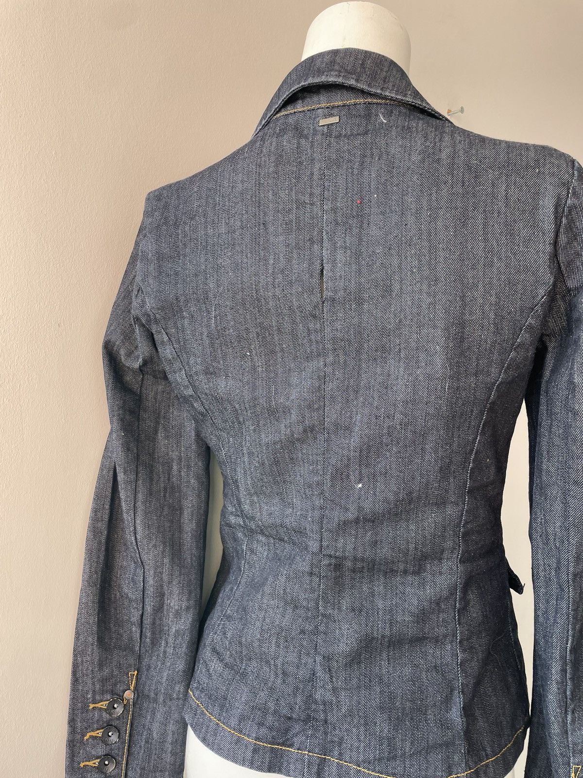 Vintage y2k denim jacket Size S / US 4 / IT 40 - 19 Thumbnail