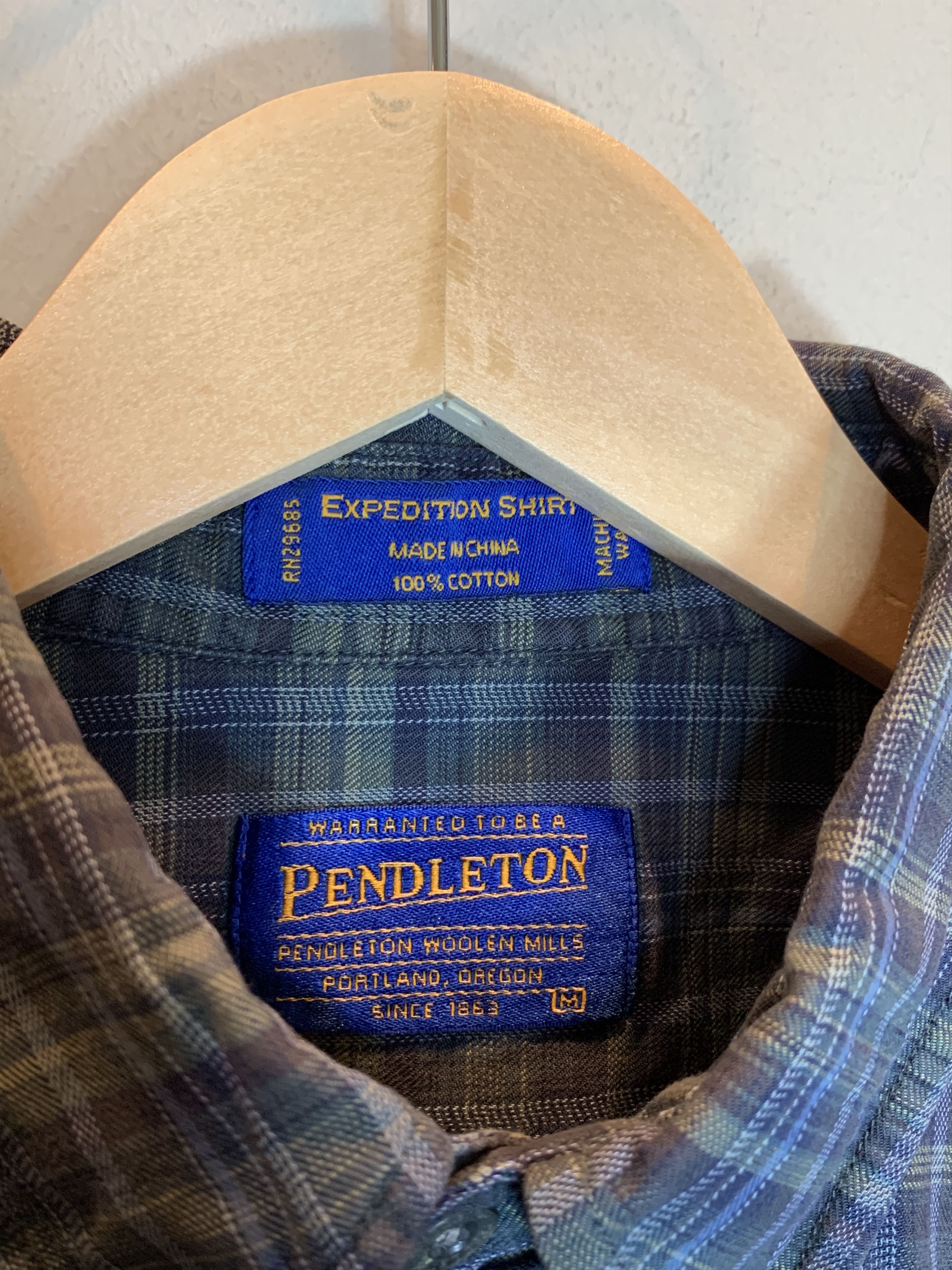 Pendleton *RARE* Vintage Pendleton Expedition Plaid Button Shirt Size US M / EU 48-50 / 2 - 6 Thumbnail