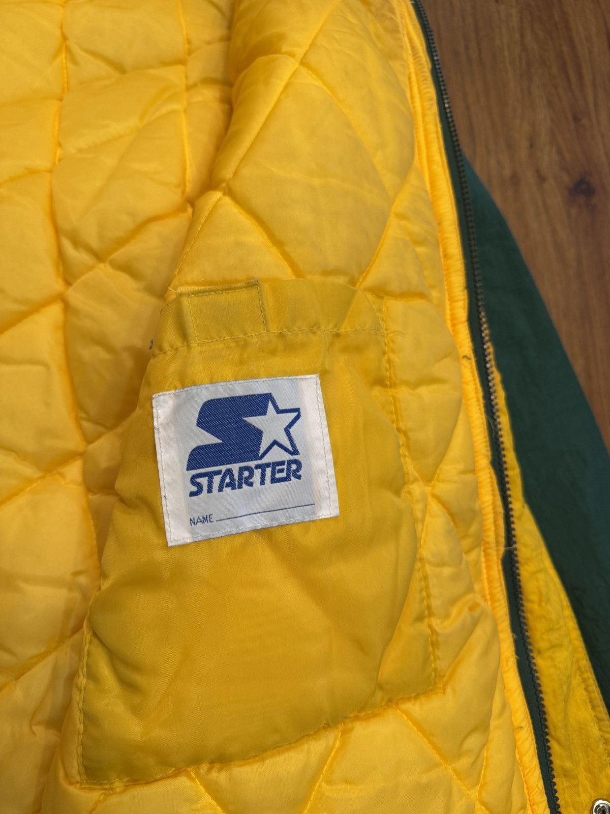 Starter Vintage 90’s Green Bay Packers Starter Jacket Puffer Quilted Size US L / EU 52-54 / 3 - 6 Thumbnail