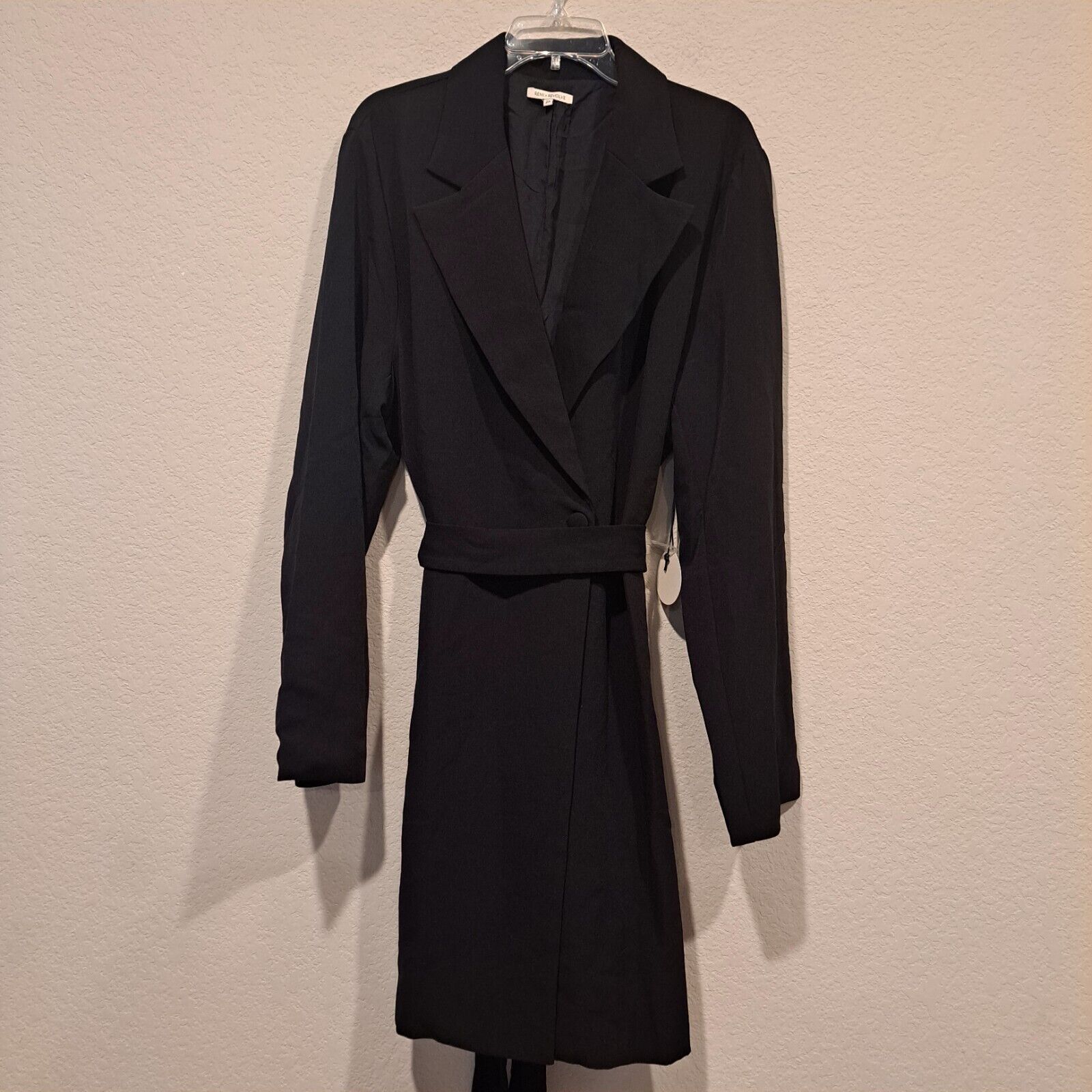 REVOLVE REMI X REVOLVE - Meghan Style Blazer Dress Size 2X NWT Black Size XXL / US 16-18 / IT 52-54 - 14 Thumbnail