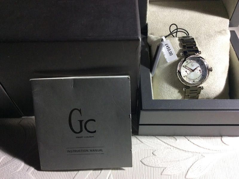 Guess GC ladies new silver bracelet watch Size ONE SIZE - 12 Thumbnail