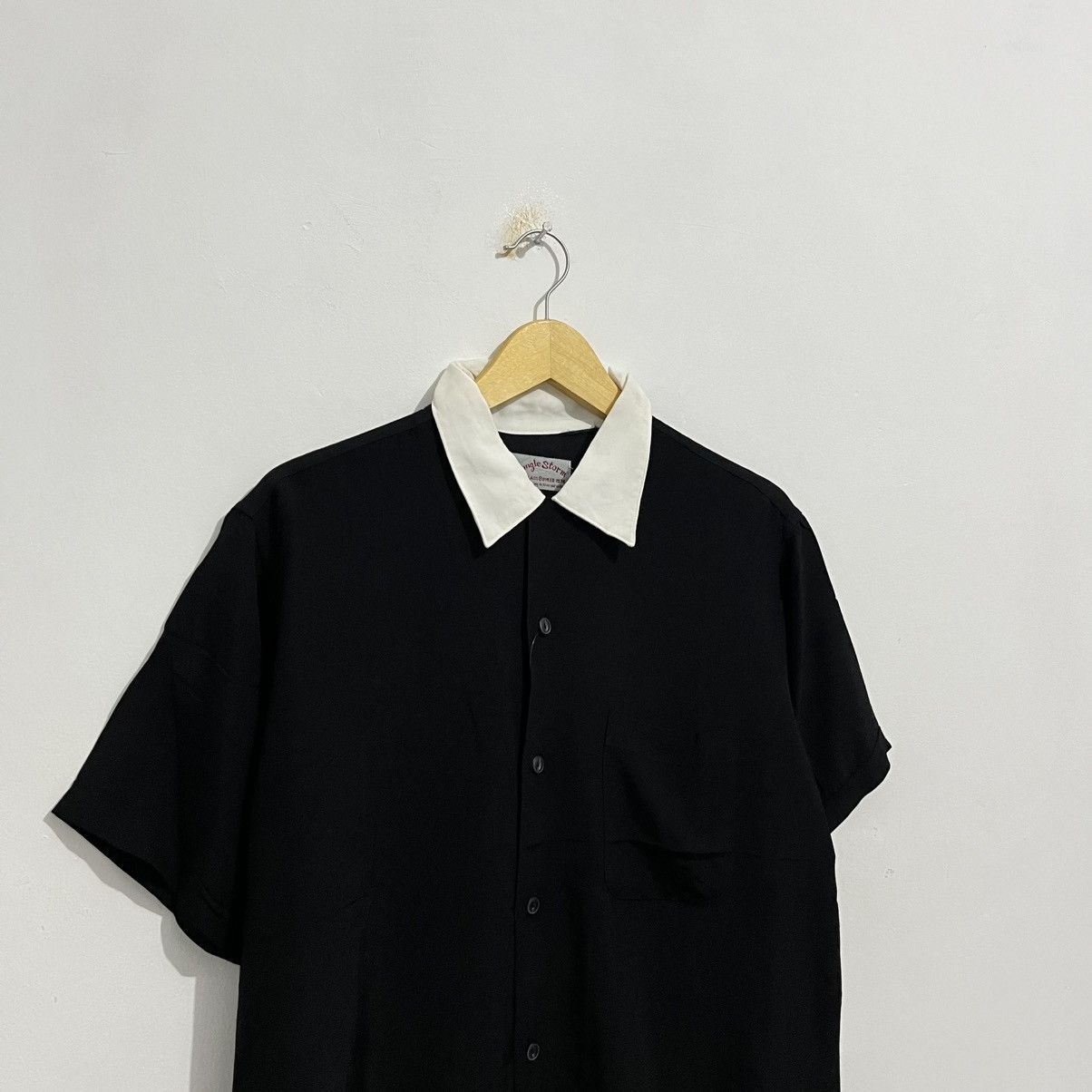 Issey Miyake Jungle Storm Tiger Embroidered Shirt - Black White Accents Size US L / EU 52-54 / 3 - 6 Thumbnail