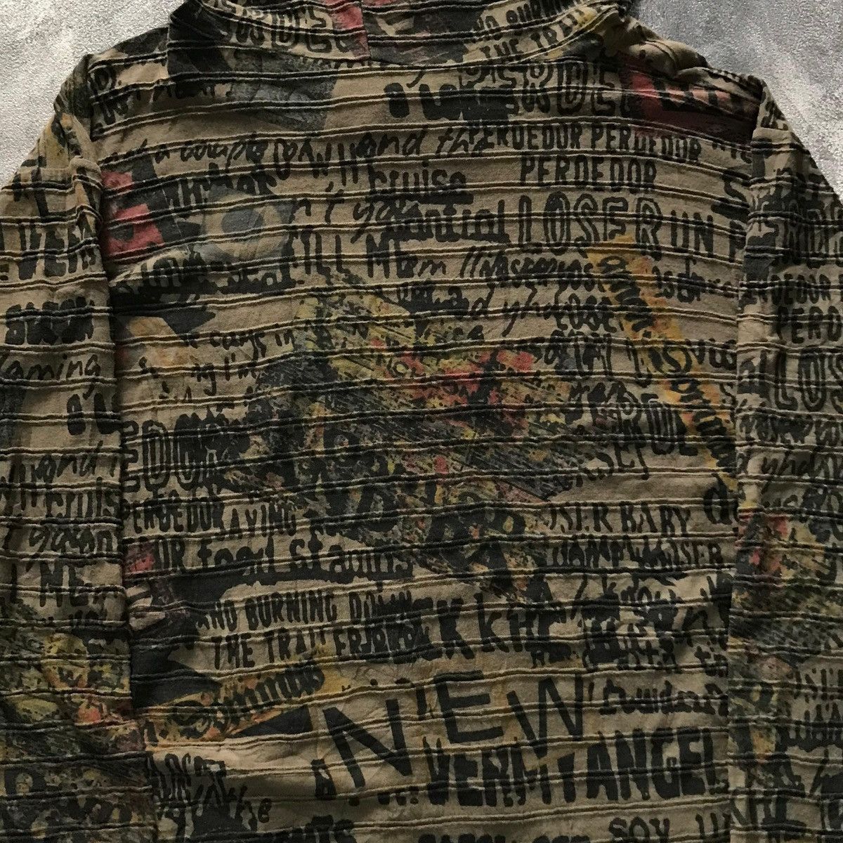 Hysteric Glamour 2000s Archival Japanese Poem Hoddie y2k Lgb Size US M / EU 48-50 / 2 - 3 Thumbnail