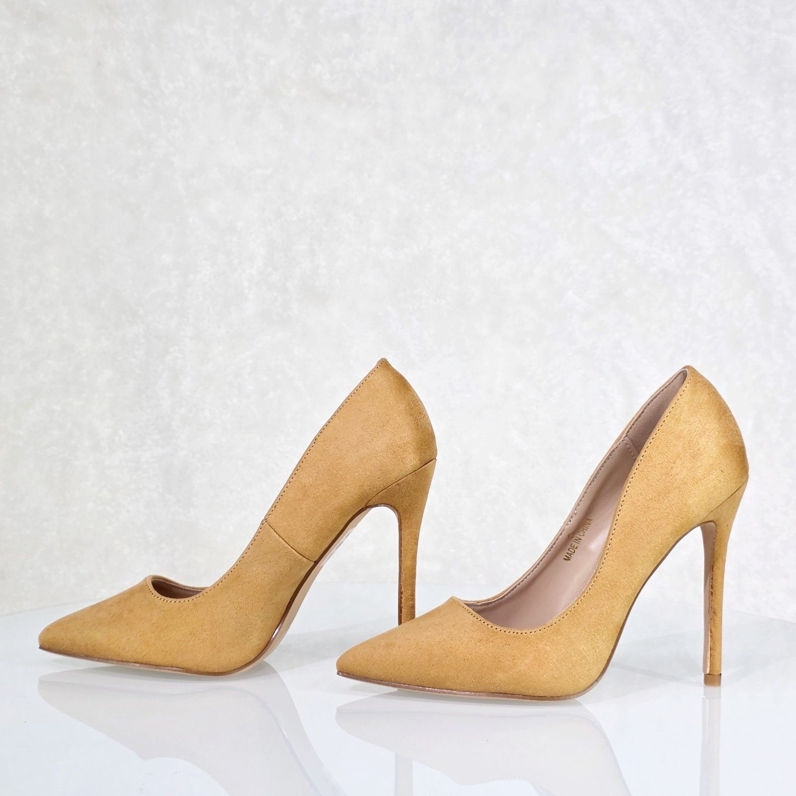 Other Lynn Tan FX Suede High Heel Shoes Pointy Toe Pumps (Size:8.5 Size US 8.5 / IT 38.5 - 2 Thumbnail