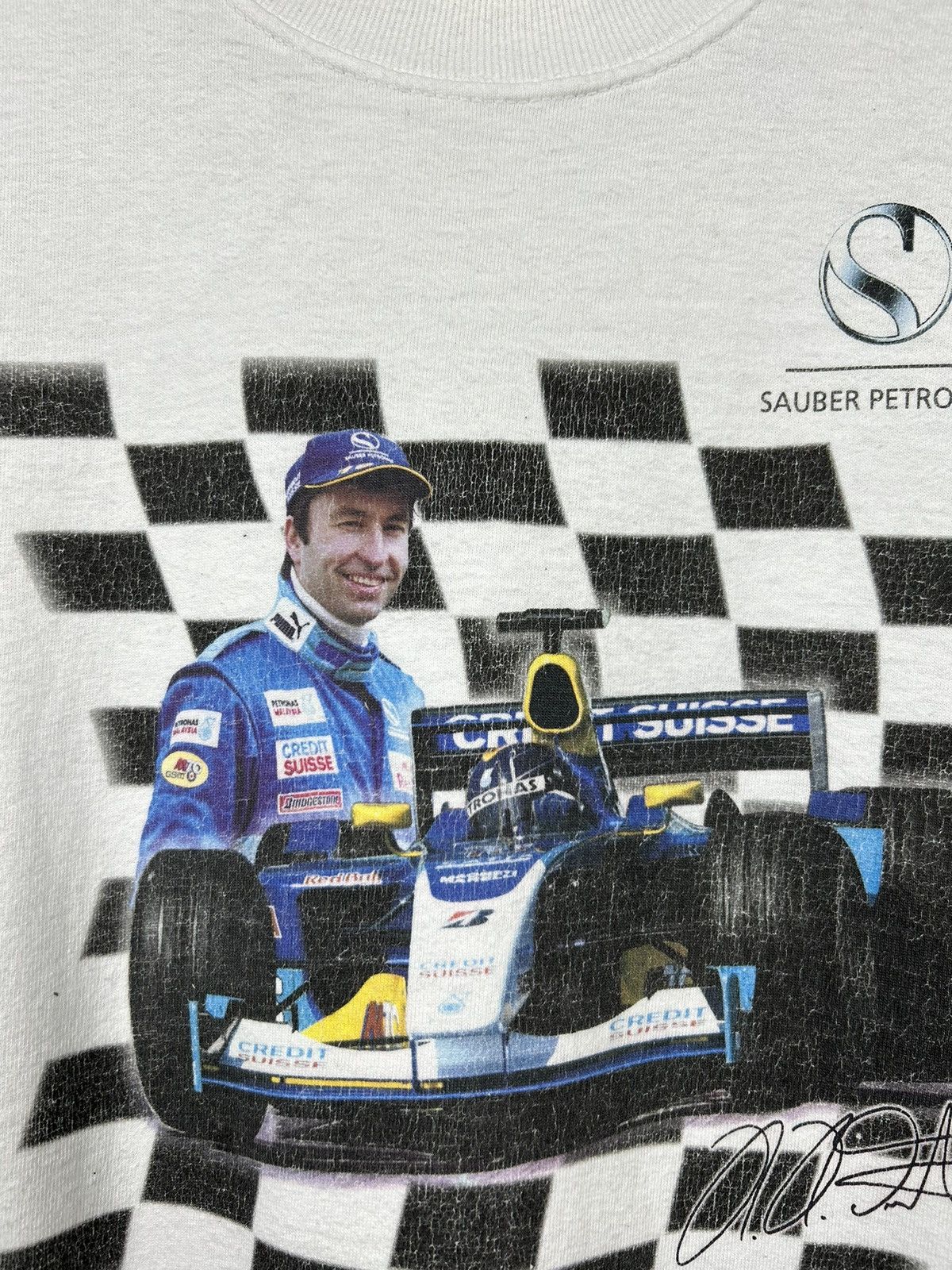 NASCAR Vintage Sauber Petronas Racing T shirt Red Bull Size US M / EU 48-50 / 2 - 5 Thumbnail