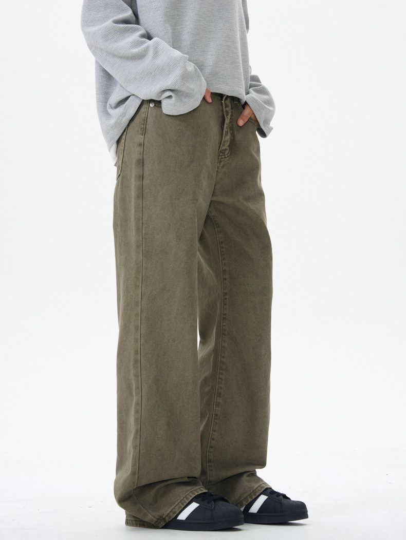 Japanese Brand × Jean American retro high street casual loose flared jeans Size US 32 / EU 48 - 4 Thumbnail