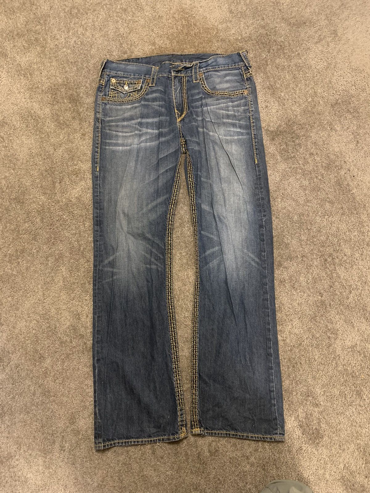 True Religion True Religion Boot Cut Y2K Denim Jeans Size US 34 / EU 50 - 5 Thumbnail
